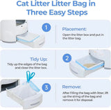 Amicura 12L Litter Bags with Handle, for cura 2（45 bags） Amicura