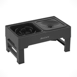 Amicura 2-in-1 Leak-Proof Foldable Raised Feeding Bowl - Amicura